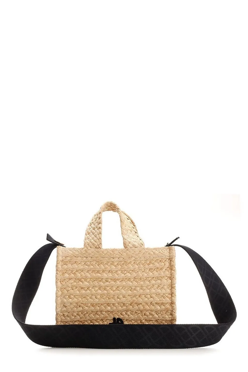 Patou Jp Wovened Small Top Handle Bag