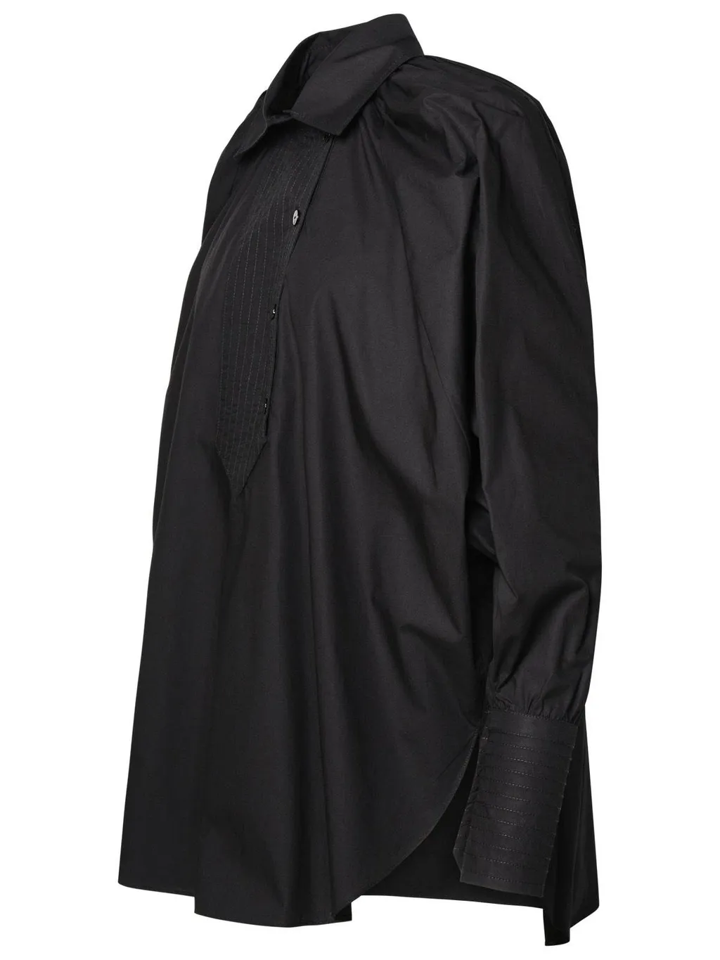 Patou Artist Gathered Neckline Shirt
