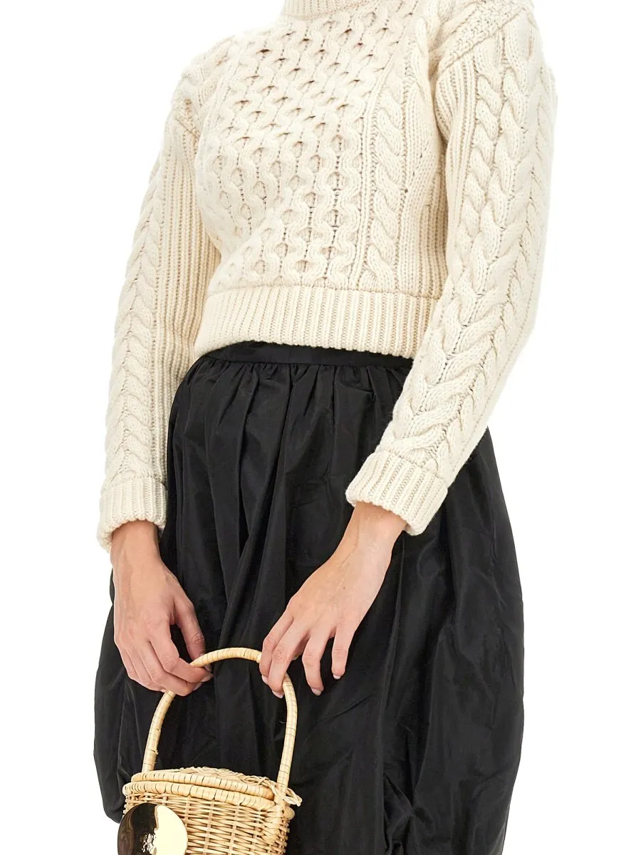 Patou Cable Knit Jumper