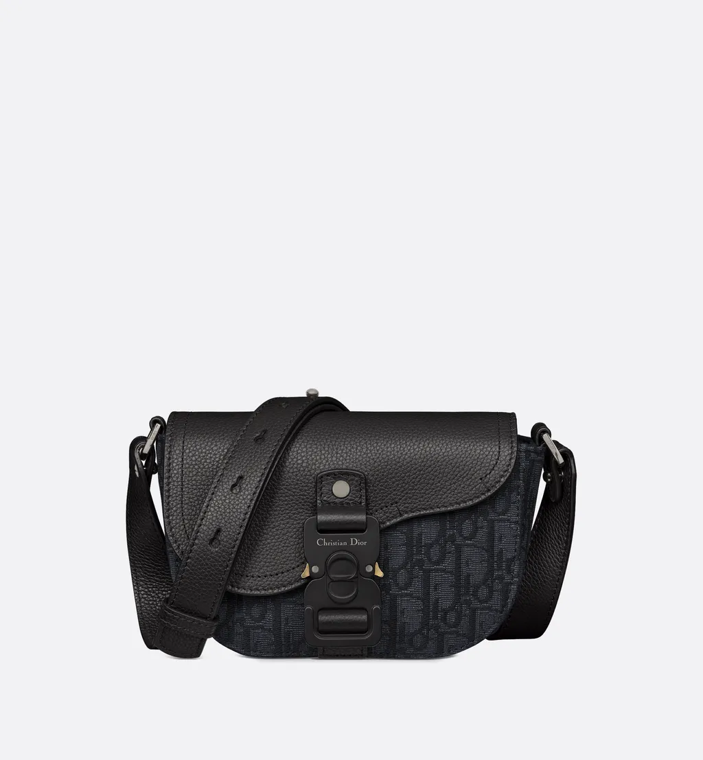 Mini Saddle Messenger Bag With Flap