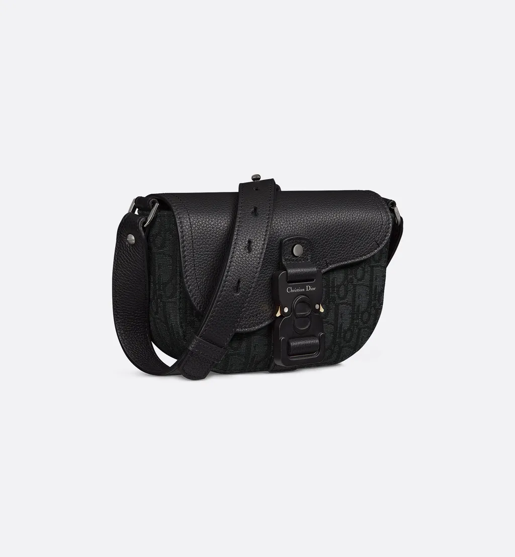Mini Saddle Messenger Bag With Flap