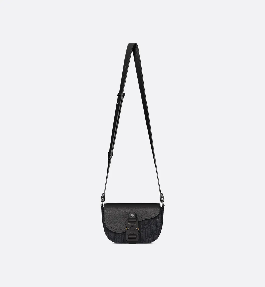 Mini Saddle Messenger Bag With Flap