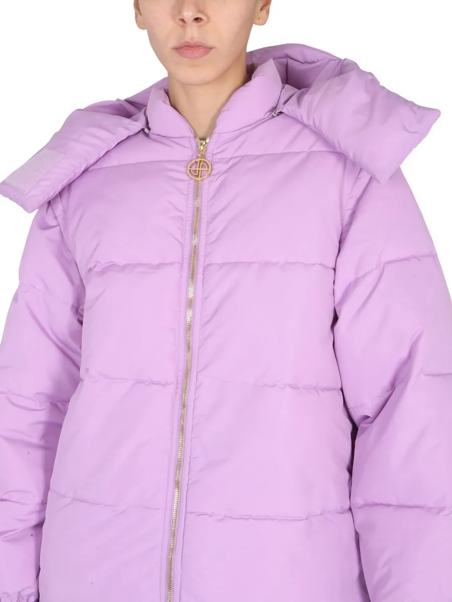 Patou Zip-Up Hooded Jacket