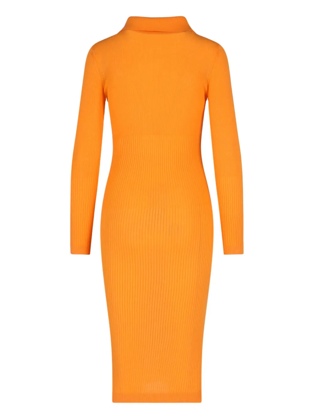 Patou Buttoned Stretch Midi Dress
