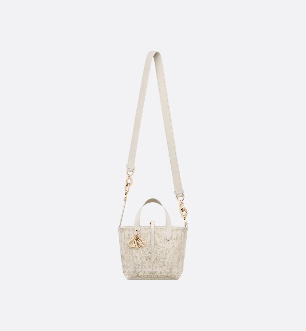 Small Dior Toujours Vertical Tote Bag
