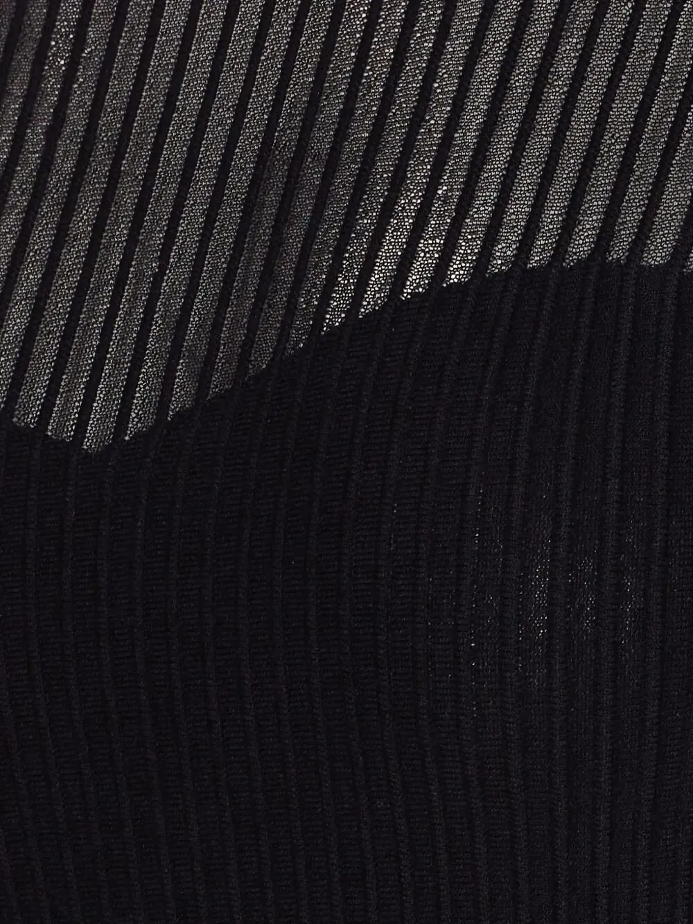 Patrizia Pepe Sheer Striped Knitwear