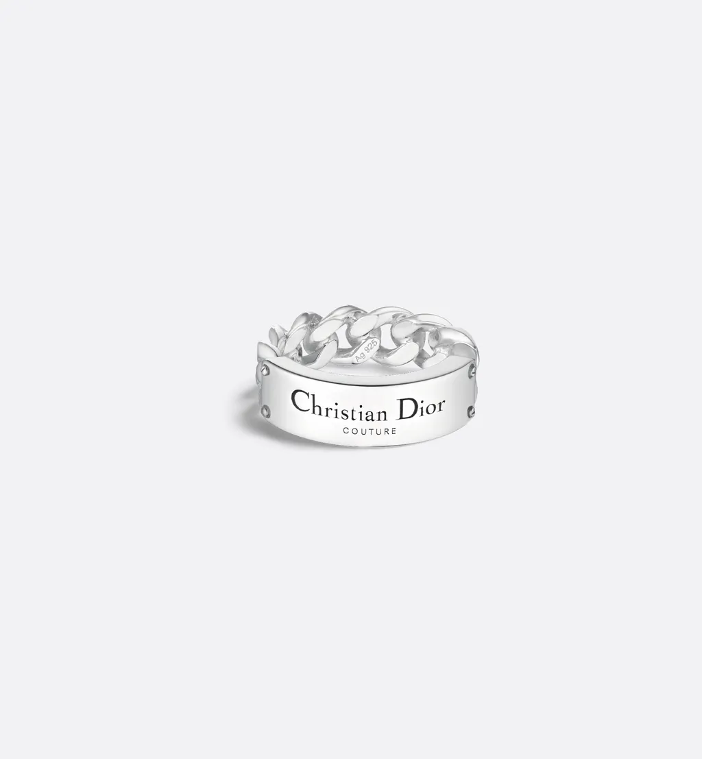 Christian Dior Couture Chain Link Ring