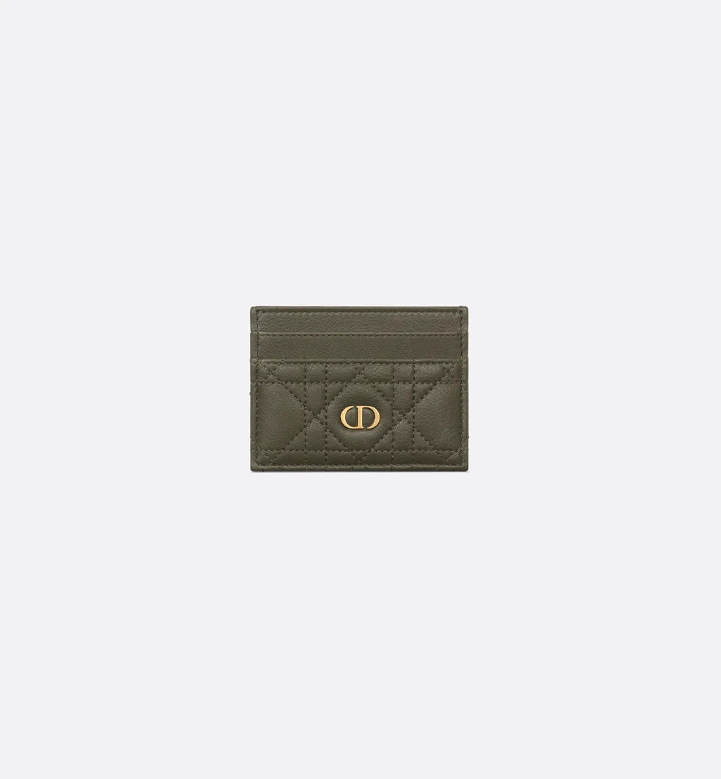 Dior Caro Freesia Card Holder