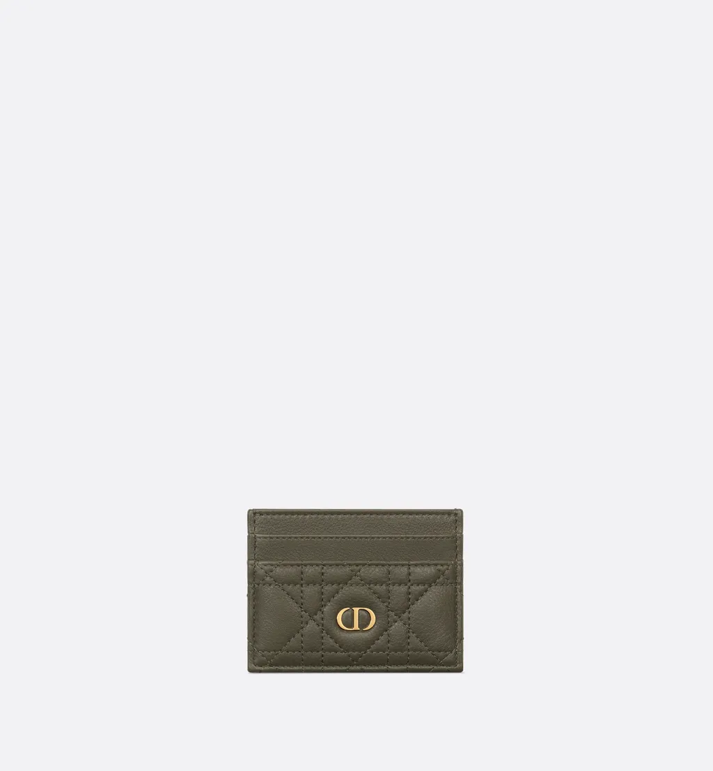 Dior Caro Freesia Card Holder