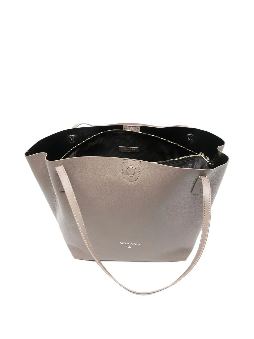 Patrizia Pepe Structured Shoulder Bag