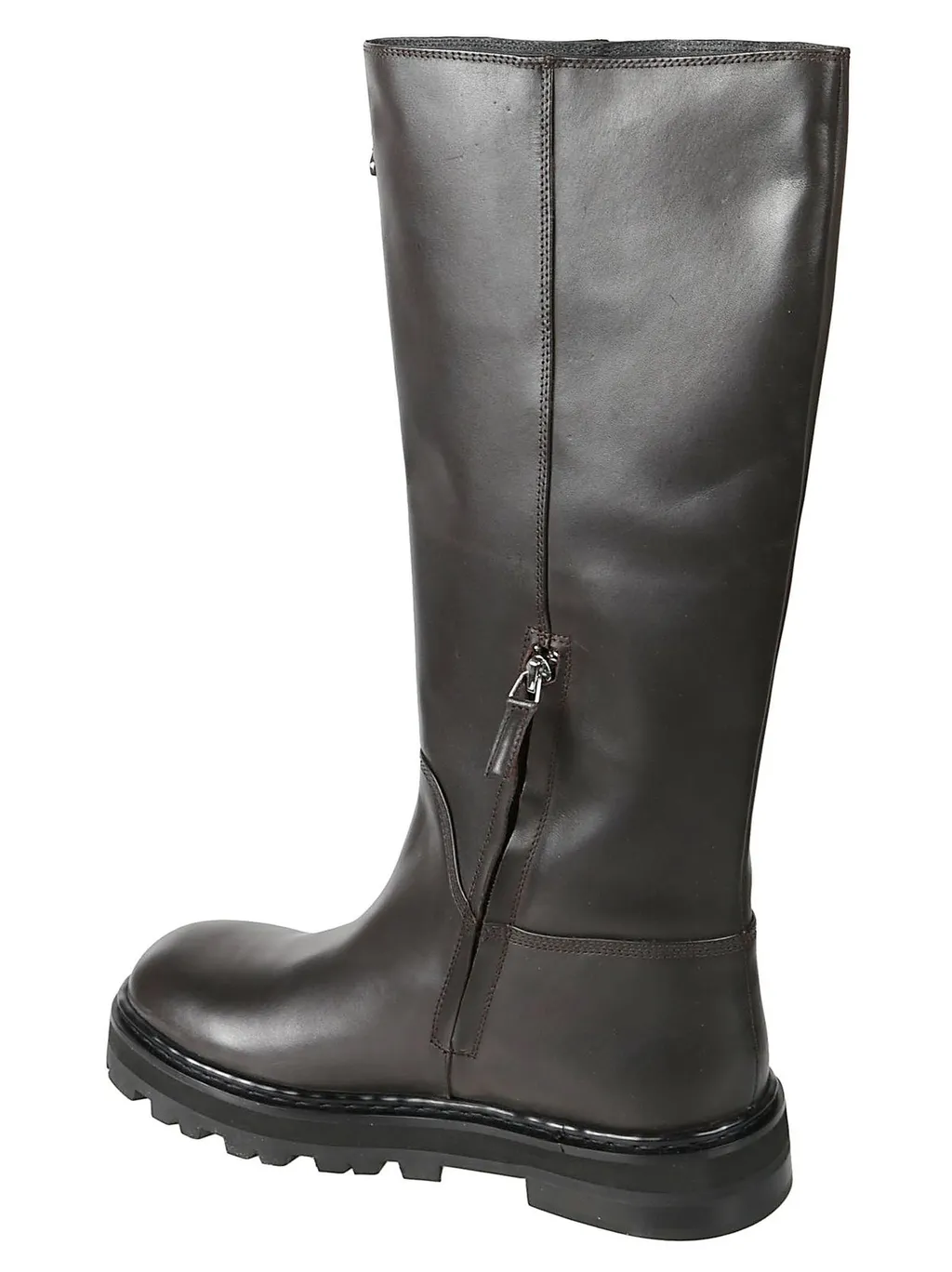 Patrizia Pepe Lug-Sole Calf Boots