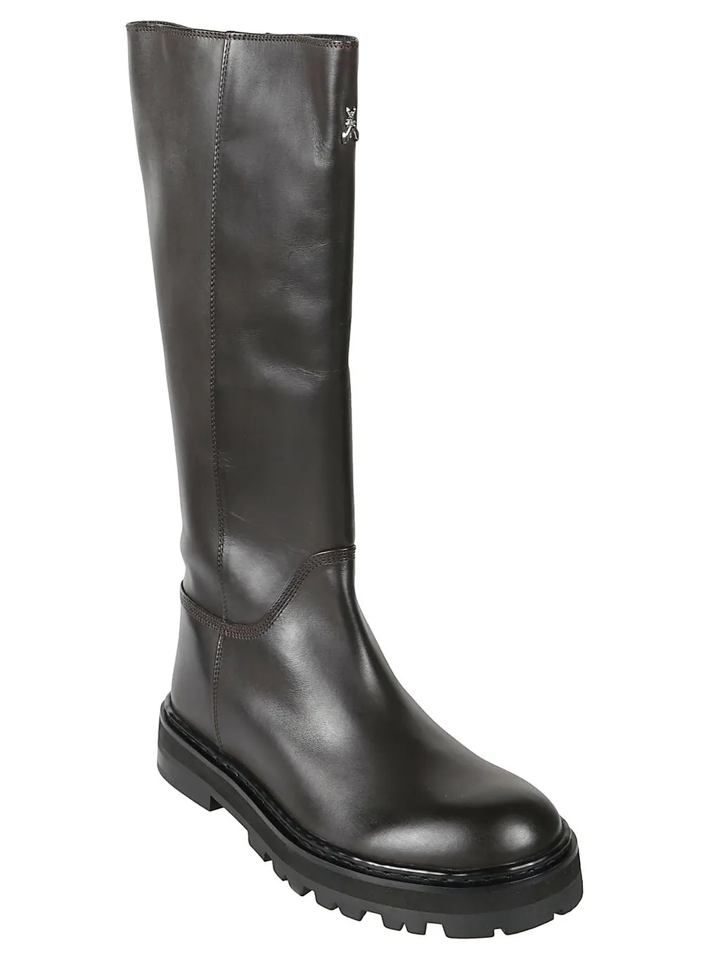 Patrizia Pepe Lug-Sole Calf Boots