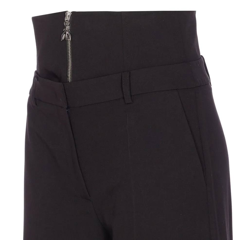 Patrizia Pepe High-Waist Zip Detail Pants