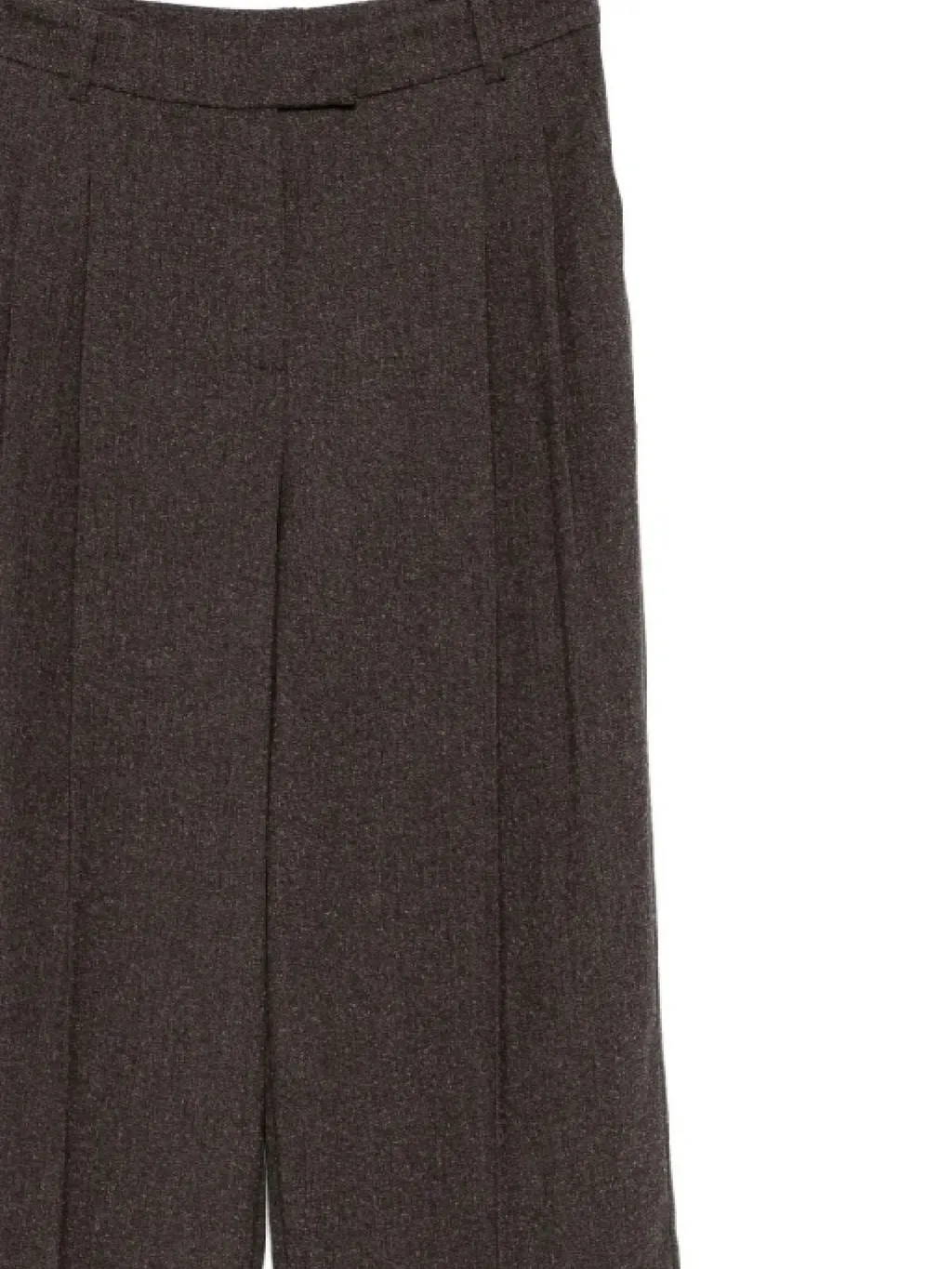 Patrizia Pepe Pleated Wide-Leg Pants