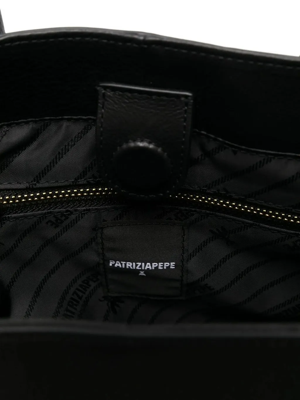 Patrizia Pepe Insect Logo Tote Bag
