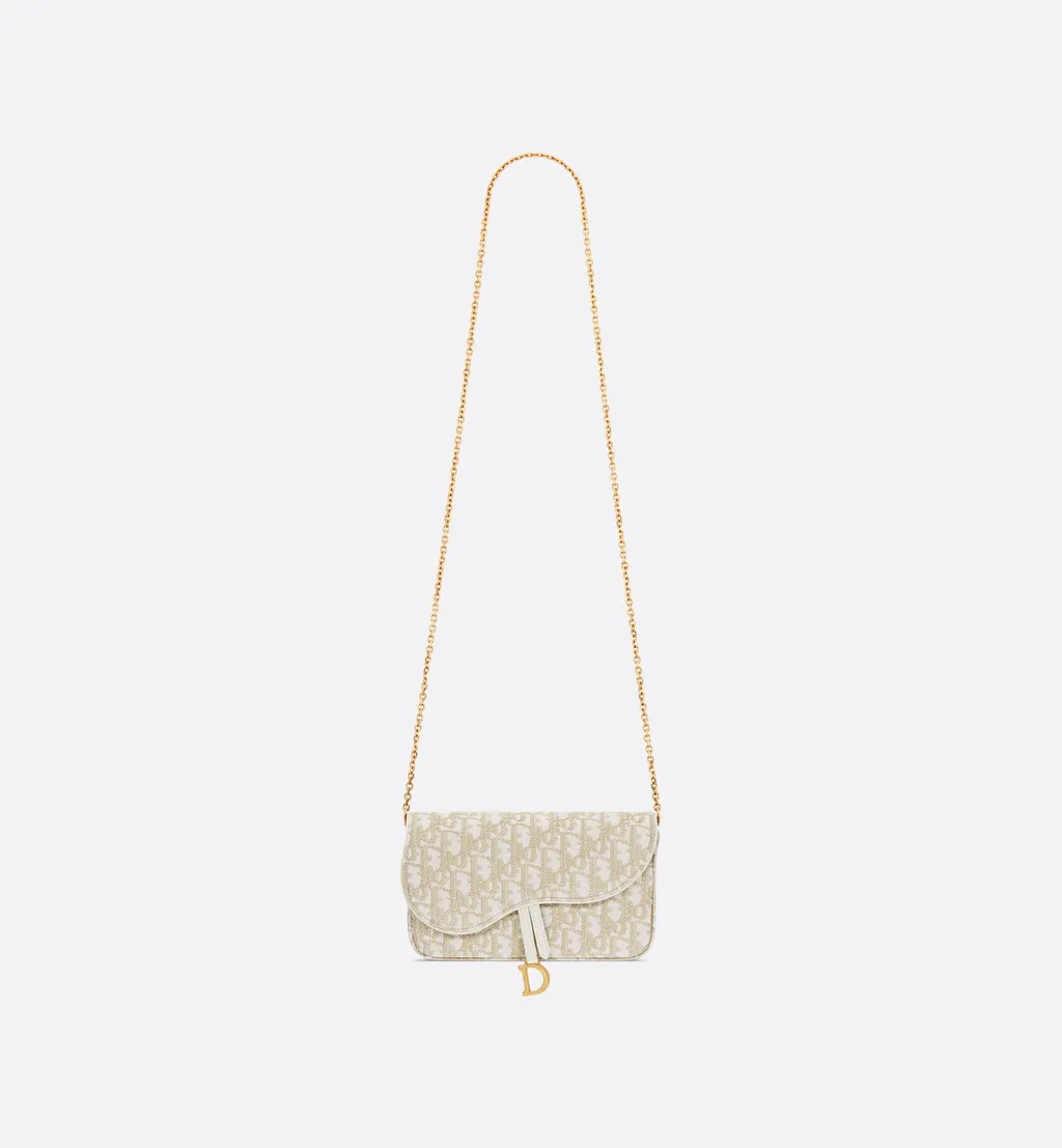 Medium Saddle Pouch With Chain