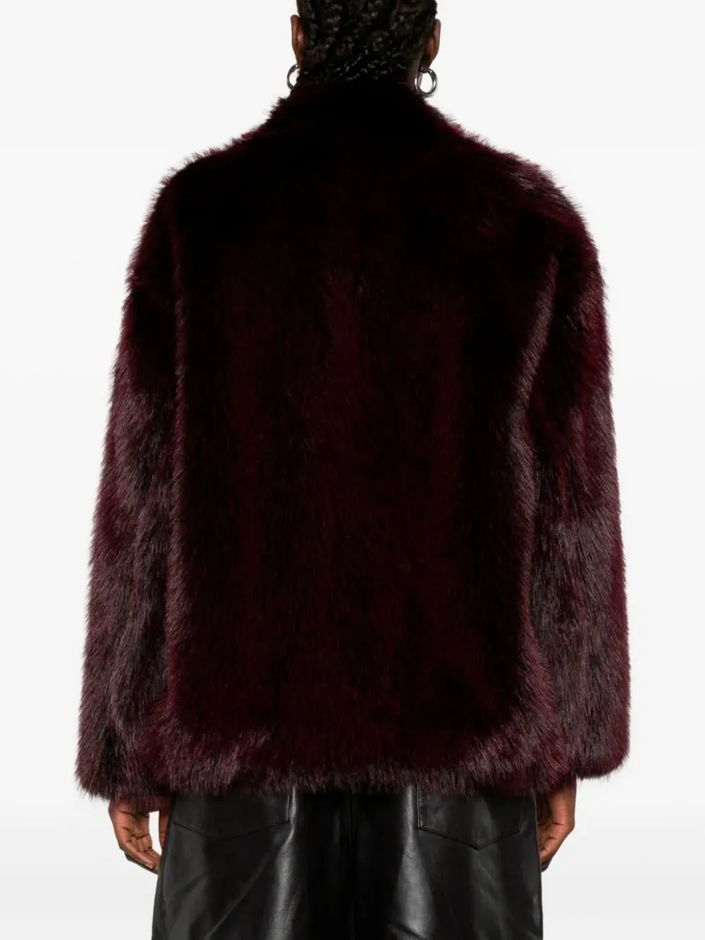 Patrizia Pepe Faux Fur Coat