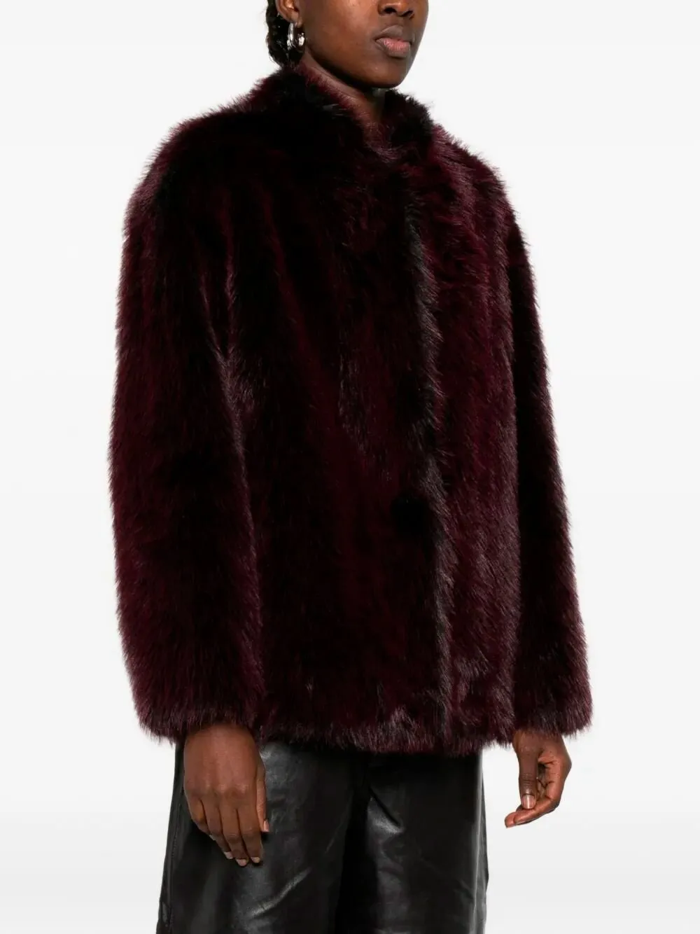 Patrizia Pepe Faux Fur Coat