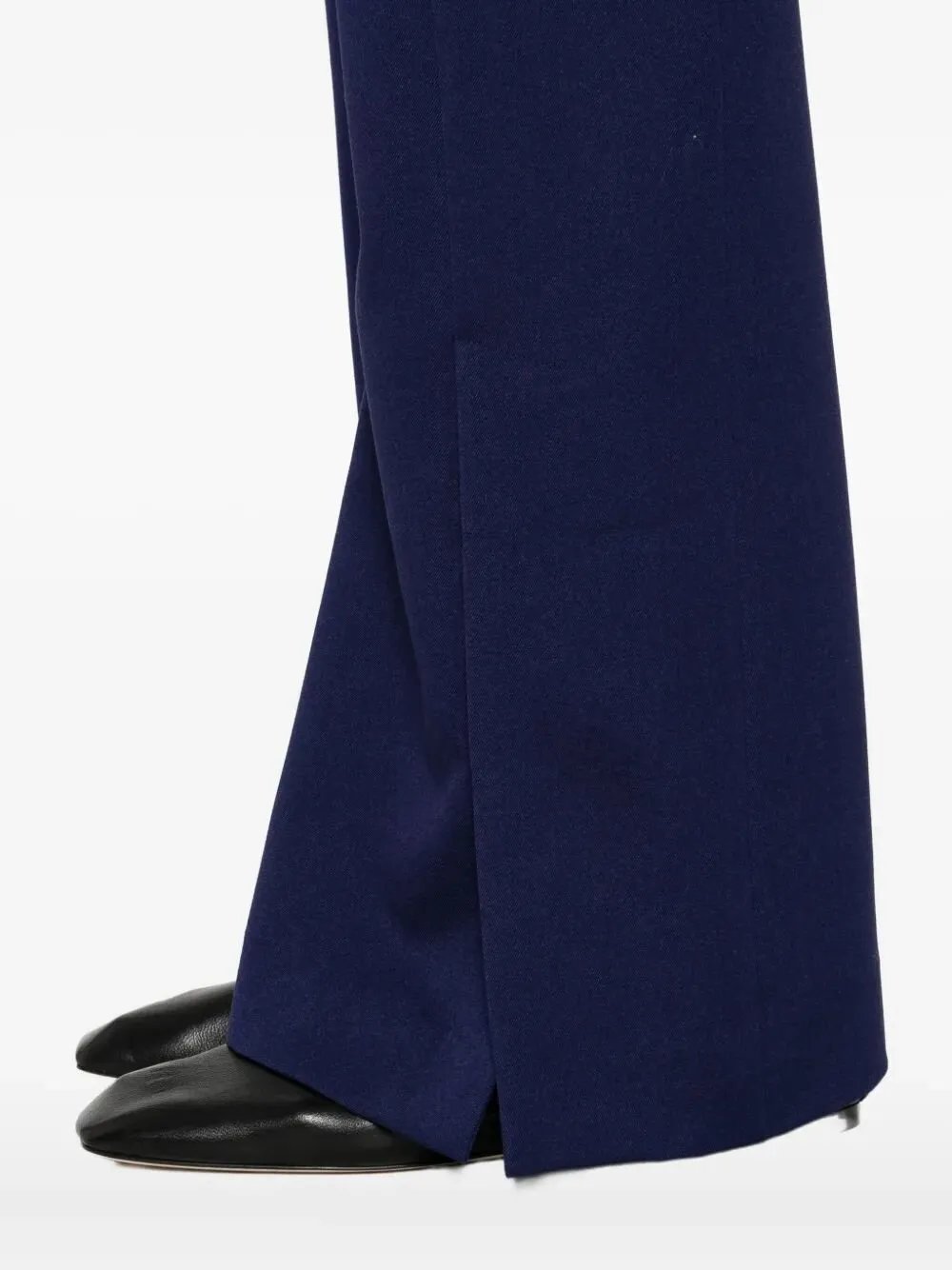 Patrizia Pepe Flared Split-Hem Pants