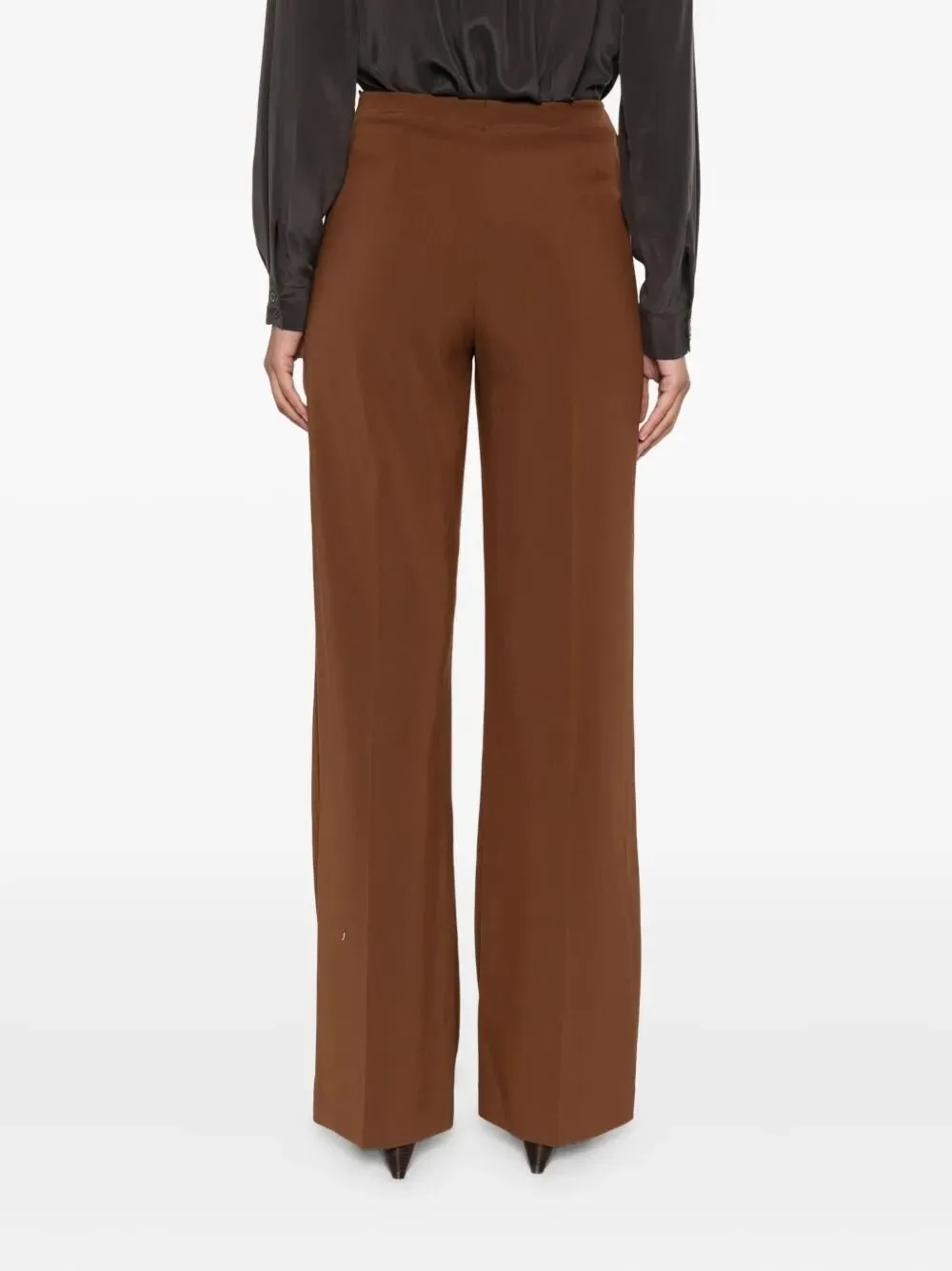 Patrizia Pepe Belted Wide-Leg Pants