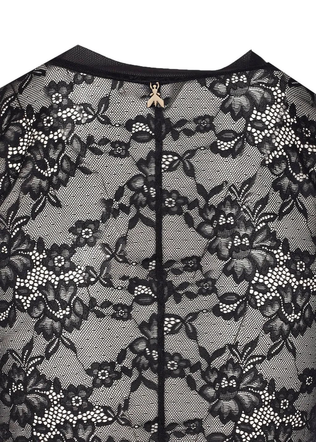 Patrizia Pepe Lace Crewneck Top