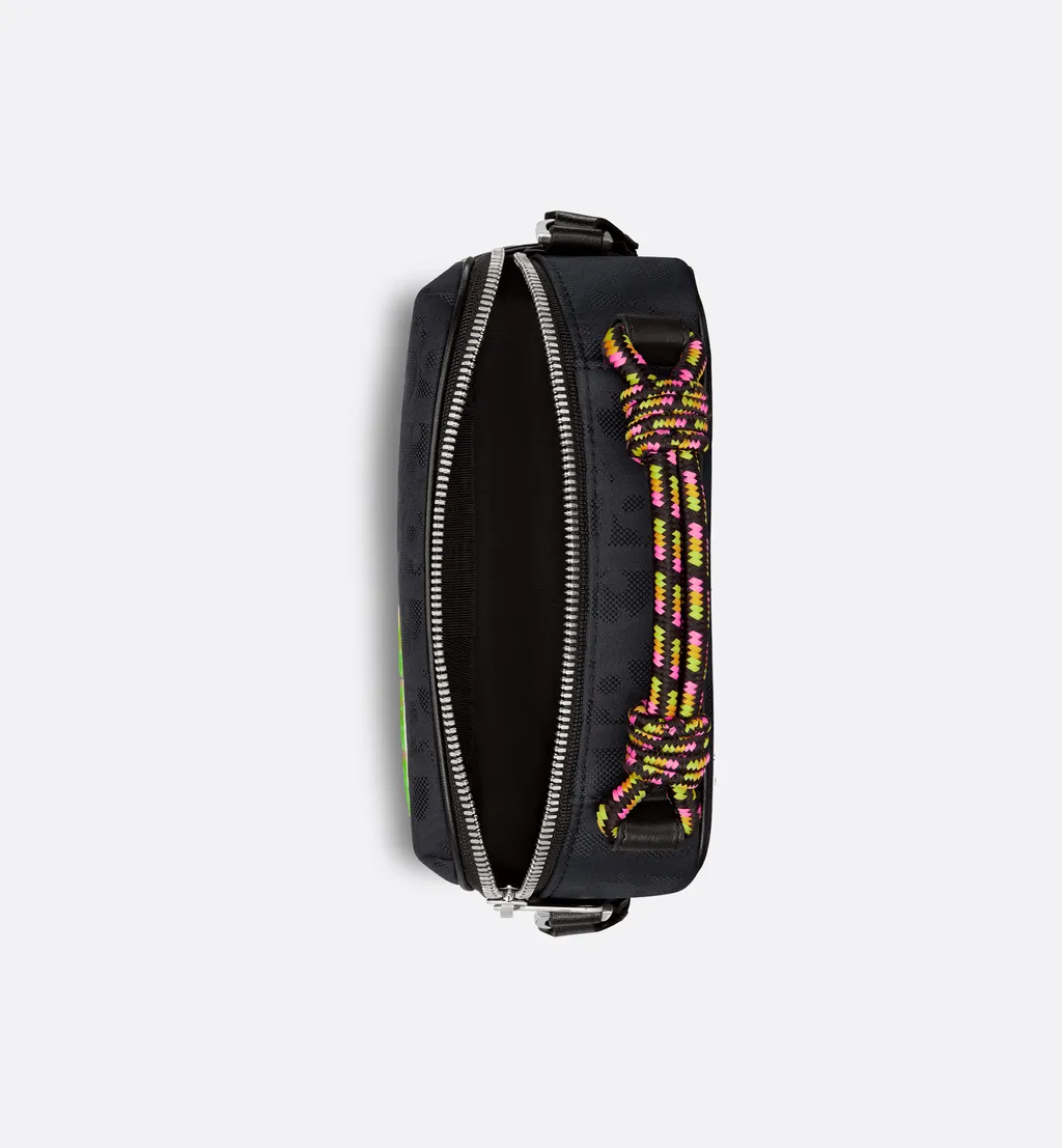 Mini Dior And Lewis Hamilton Zipped Bag