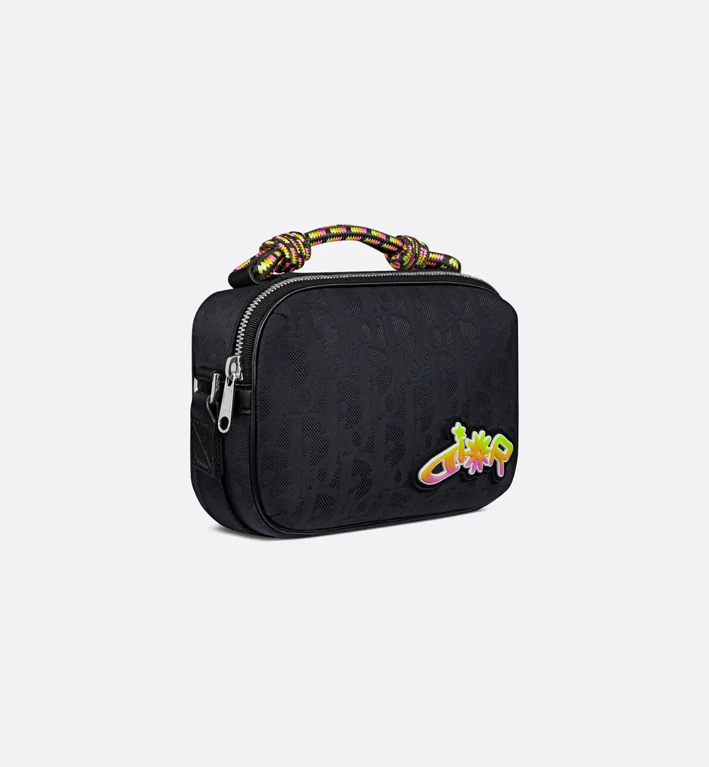 Mini Dior And Lewis Hamilton Zipped Bag