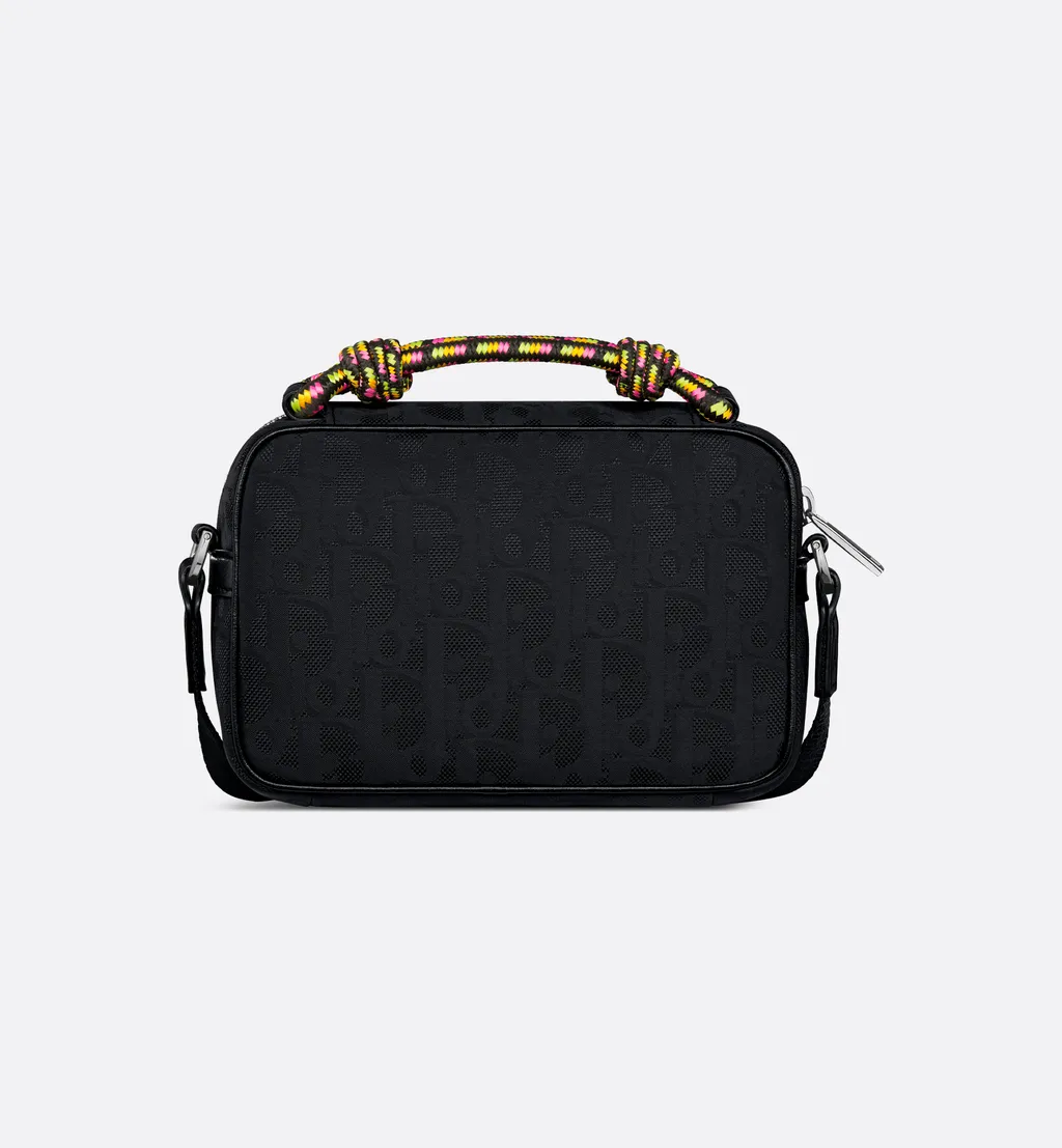 Mini Dior And Lewis Hamilton Zipped Bag