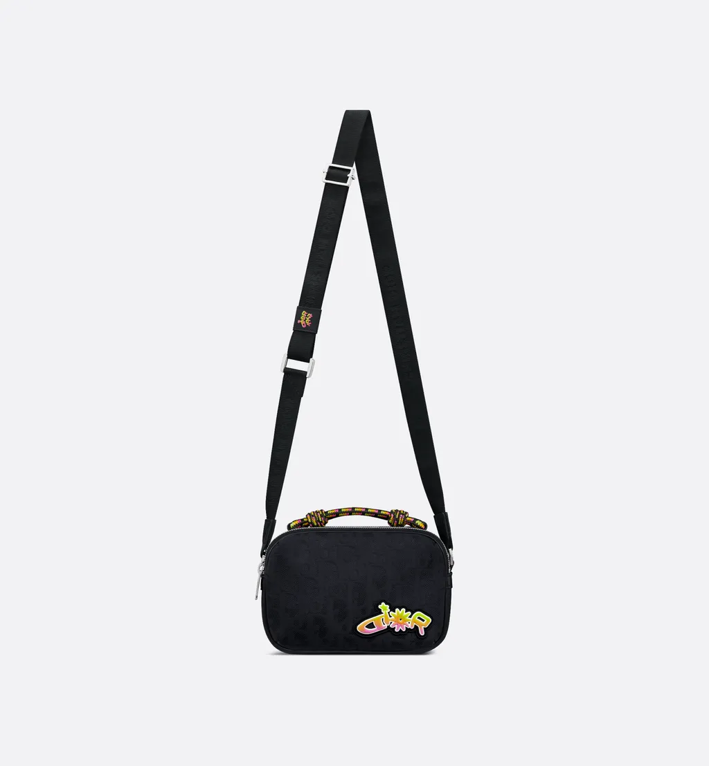 Mini Dior And Lewis Hamilton Zipped Bag