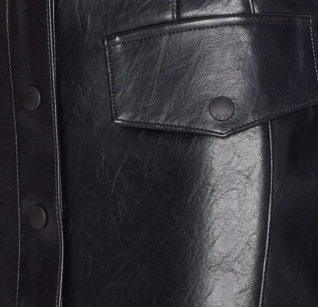 Patrizia Pepe Buttoned Mini Skirt
