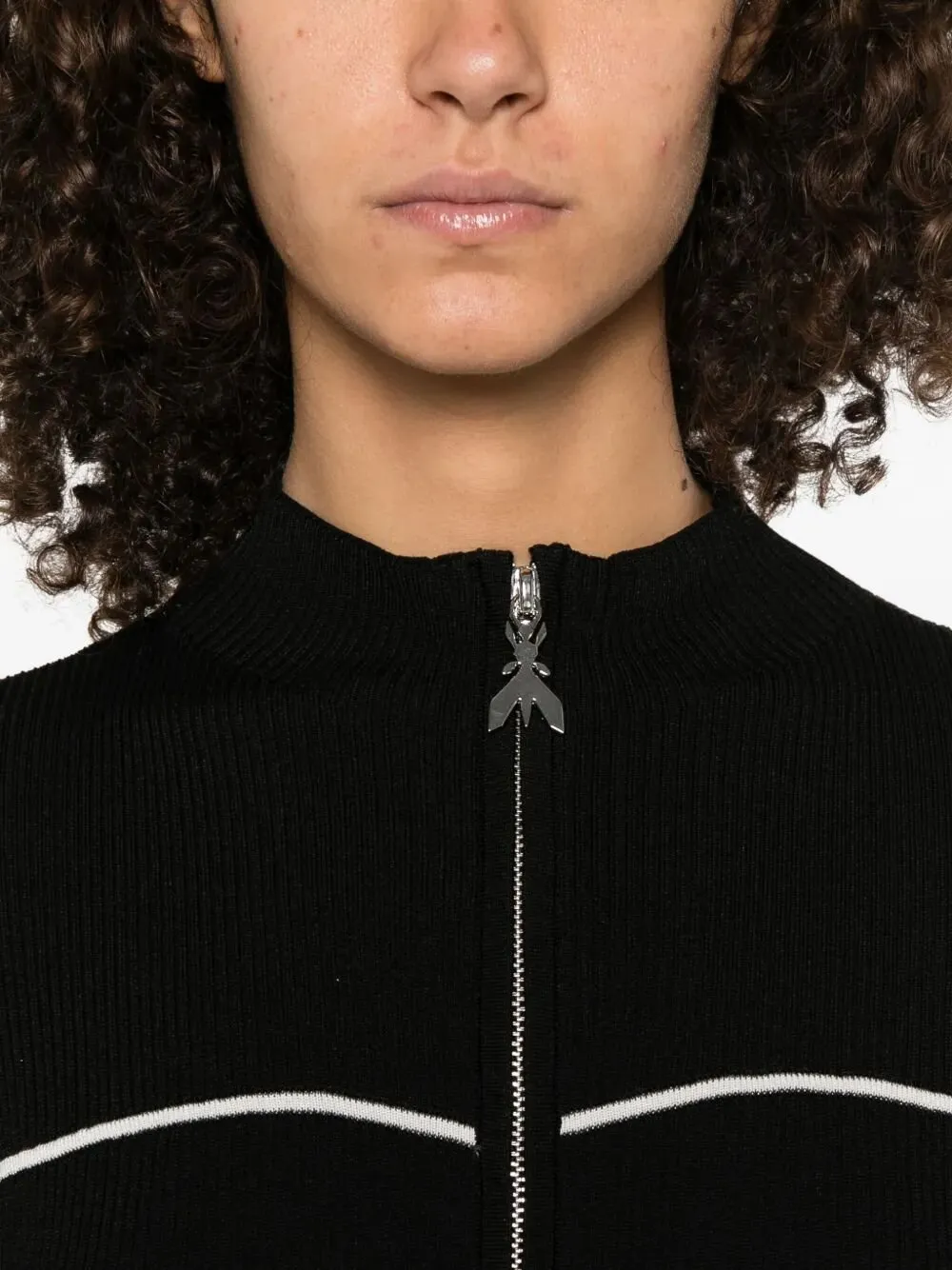 Patrizia Pepe Zip-Front Knit Dress