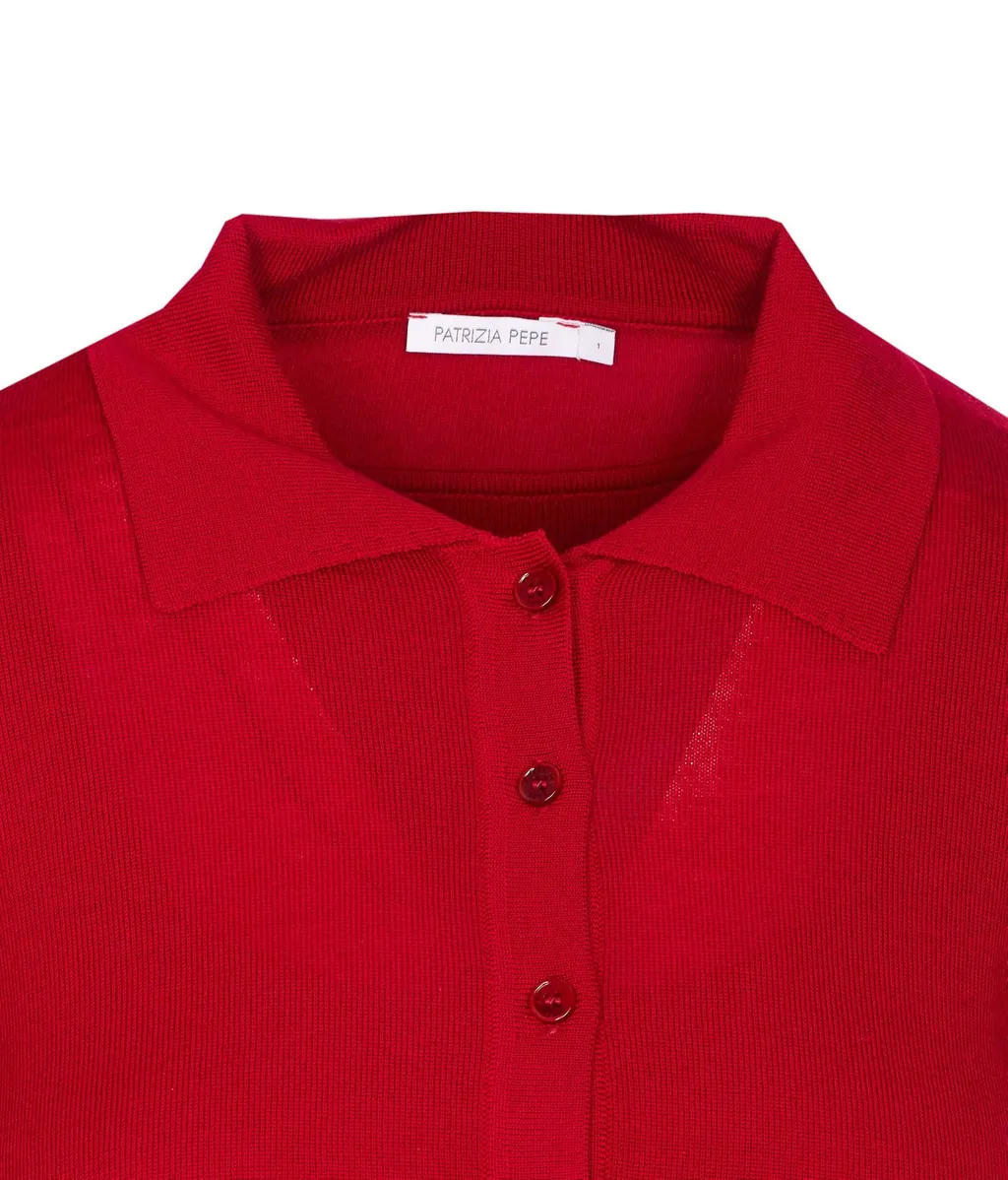 Patrizia Pepe Buttoned Cardigan Knitwear