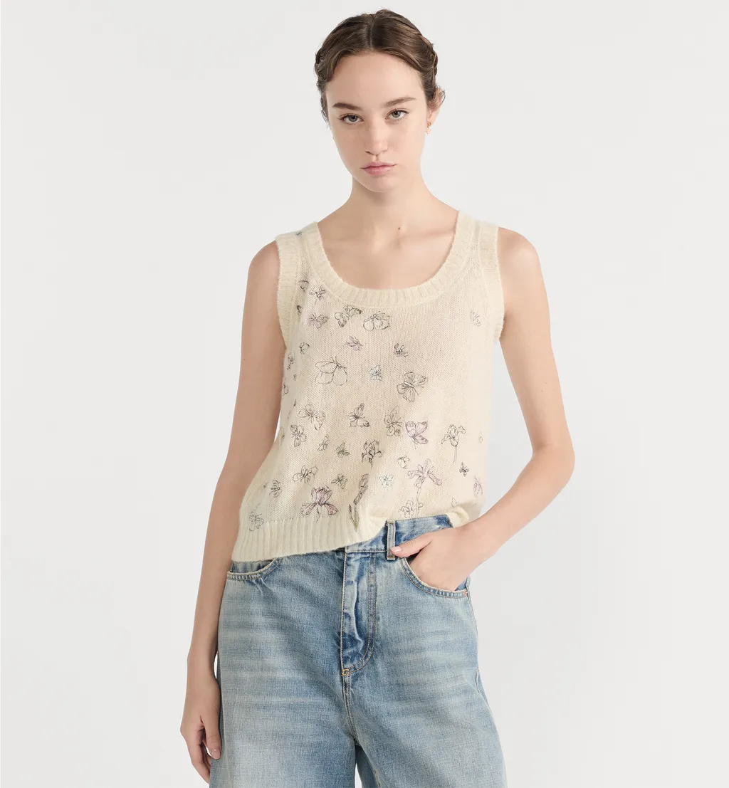 Embroidered Twinset
