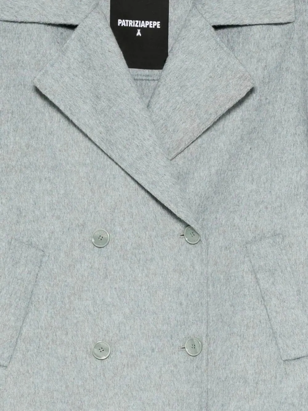Patrizia Pepe Double-Breasted Caban Coat