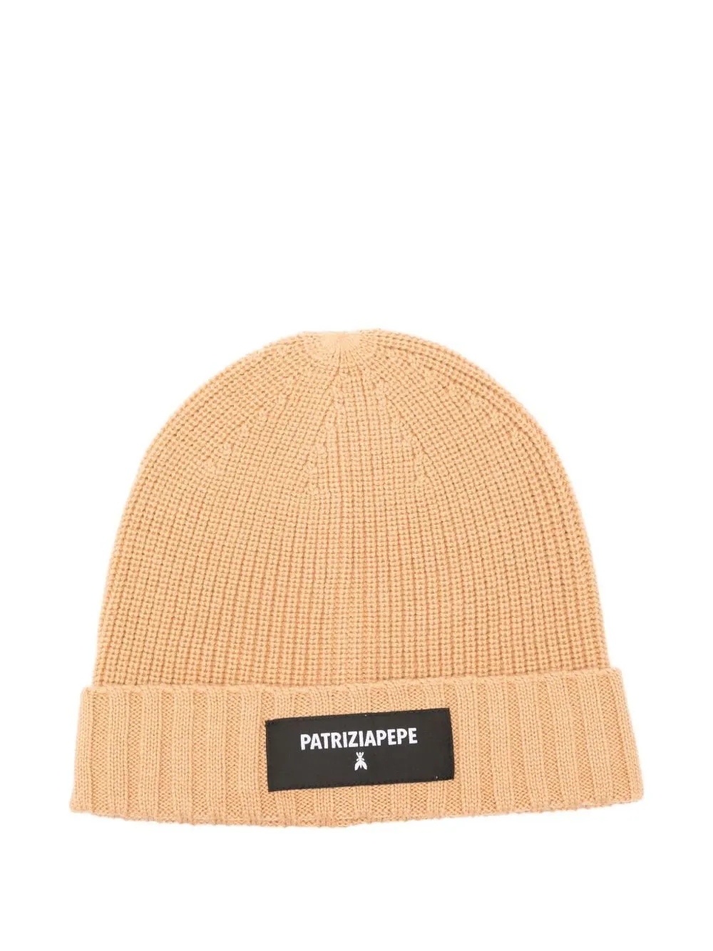 Patrizia Pepe Ribbed Knit Hat