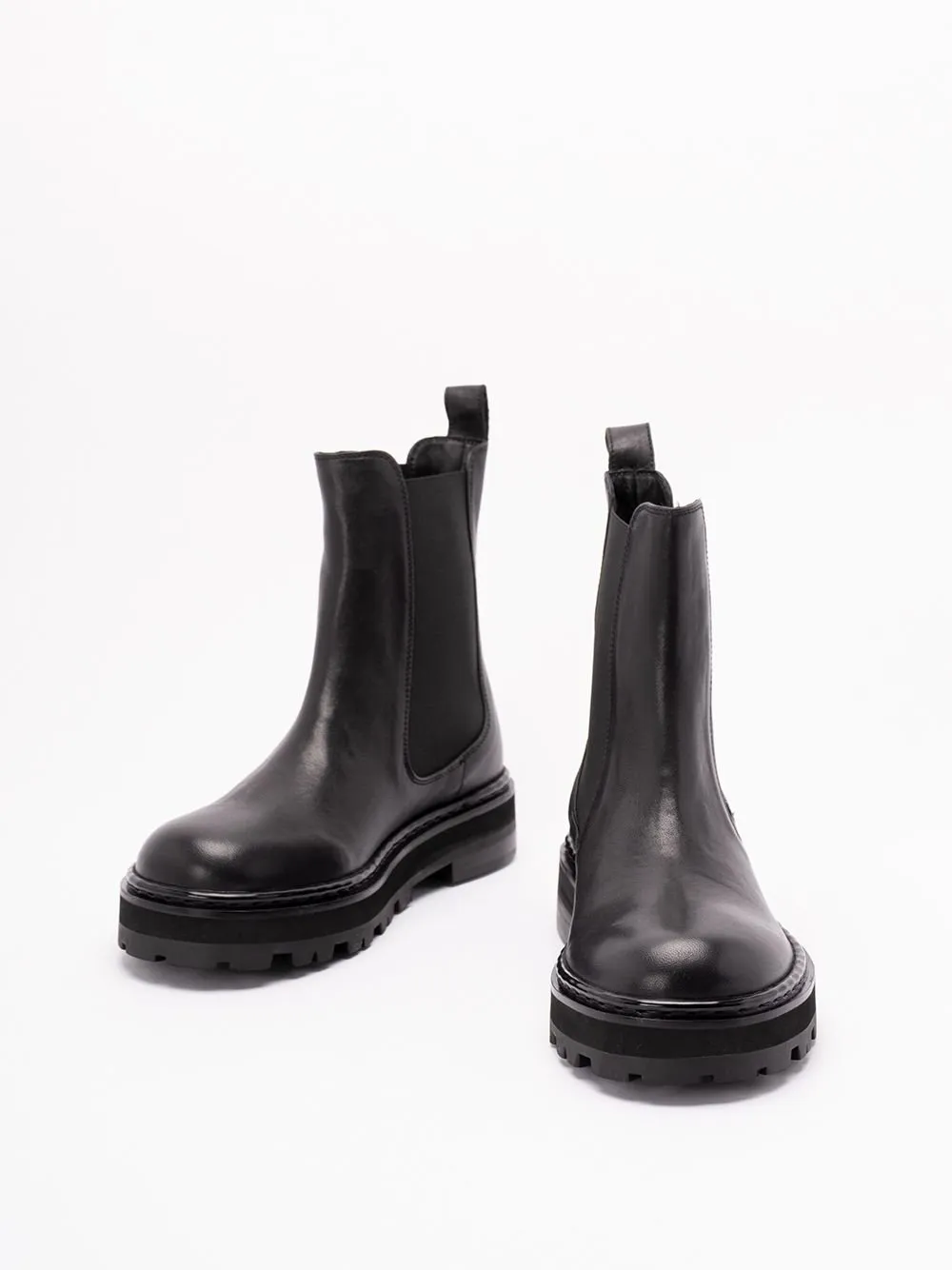 Patrizia Pepe Chunky Heel Boots