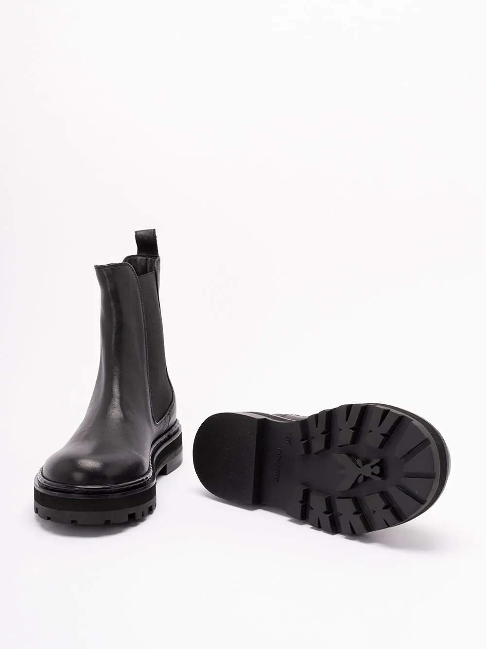 Patrizia Pepe Chunky Heel Boots