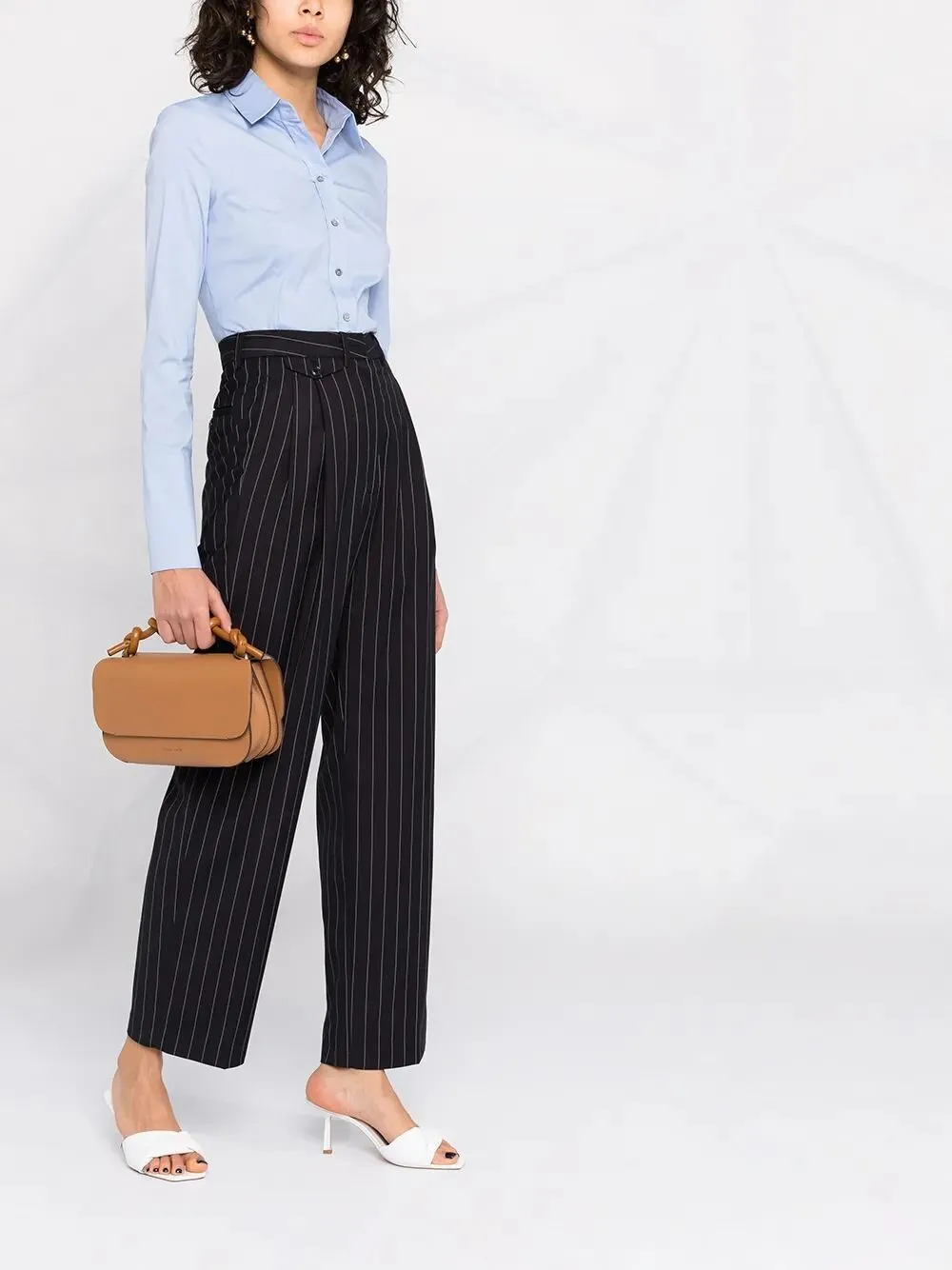 Patrizia Pepe Fitted Button-Up Shirt
