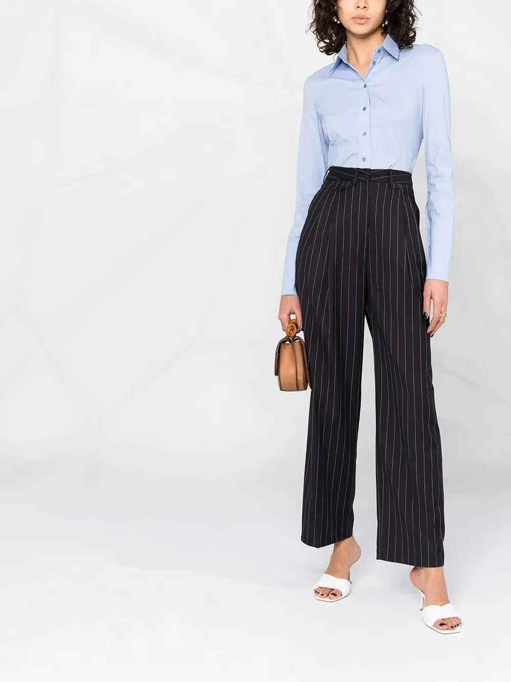 Patrizia Pepe Fitted Button-Up Shirt