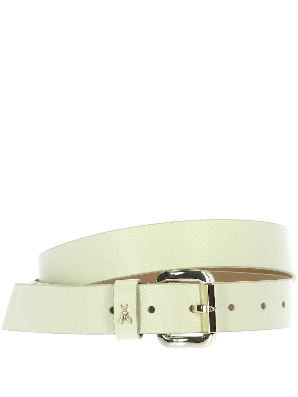 Patrizia Pepe Textured Buckle Belt