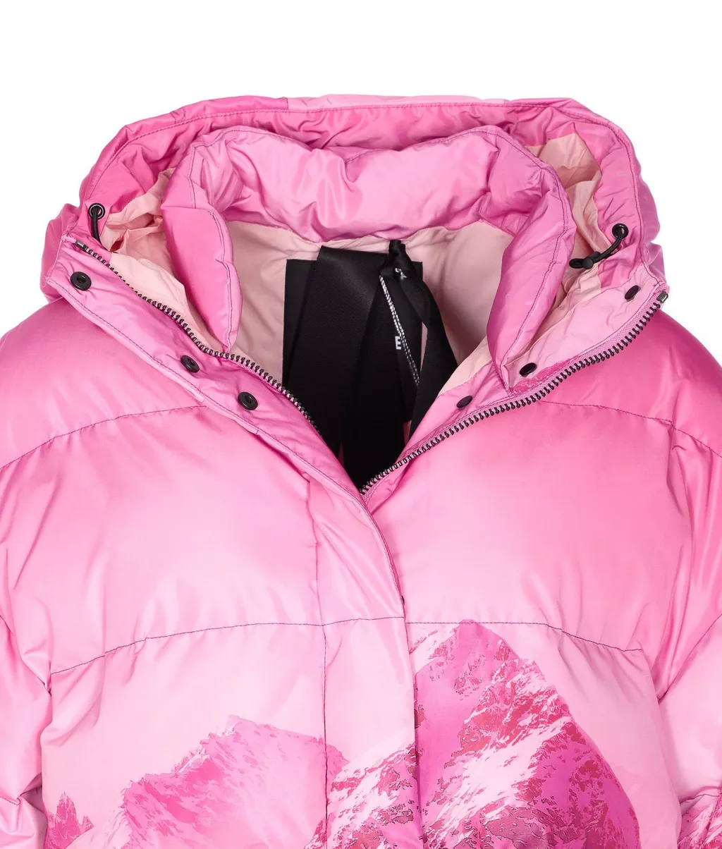Patrizia Pepe Hooded Down Jacket