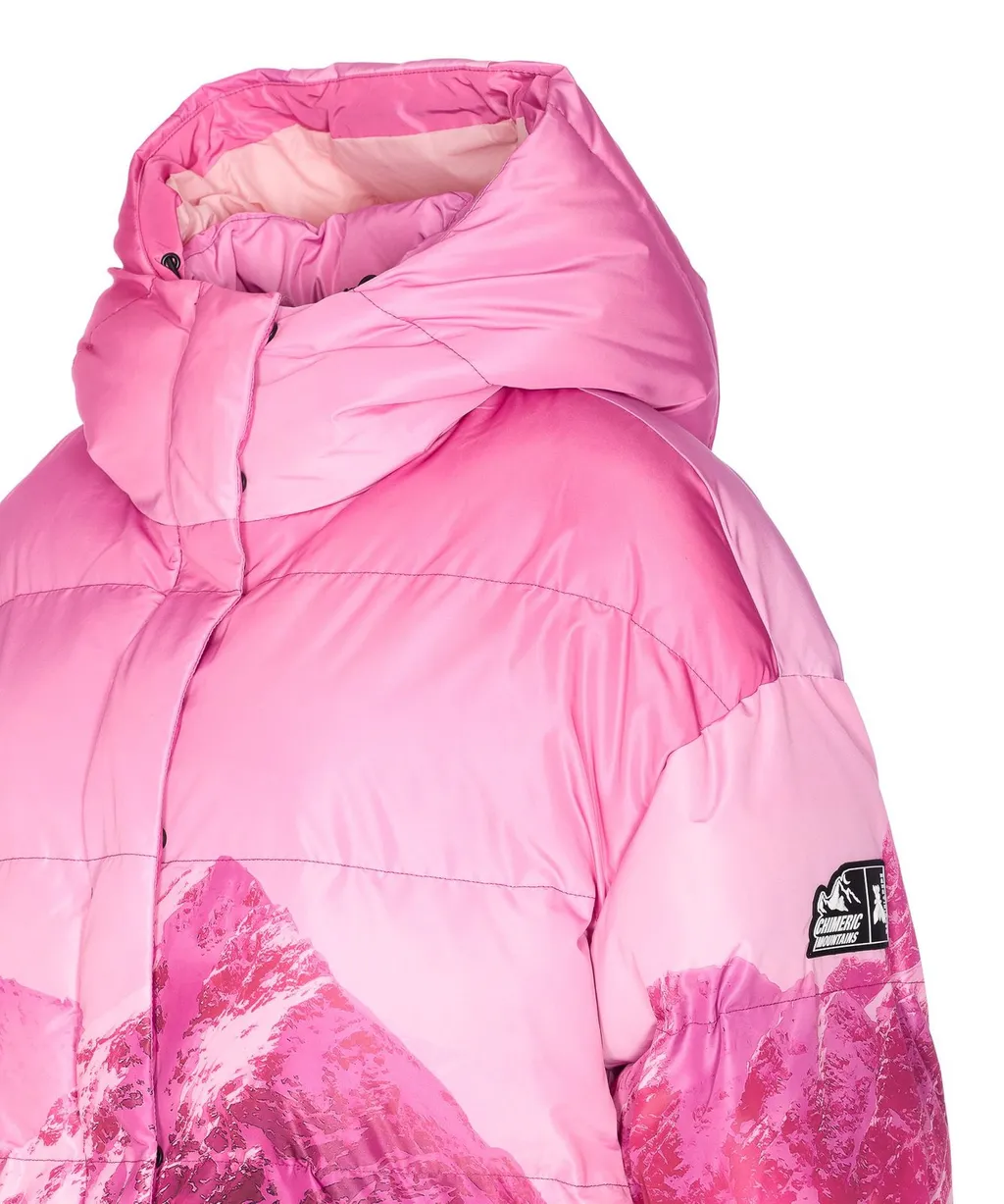 Patrizia Pepe Hooded Down Jacket