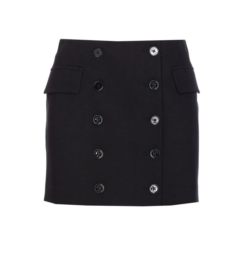 Patrizia Pepe Double-Breasted Mini Skirt
