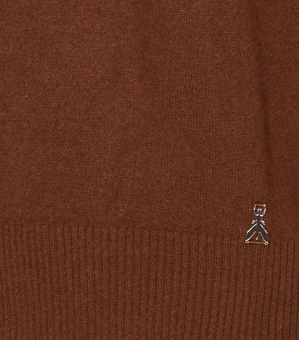 Patrizia Pepe Logo Crewneck Knitwear