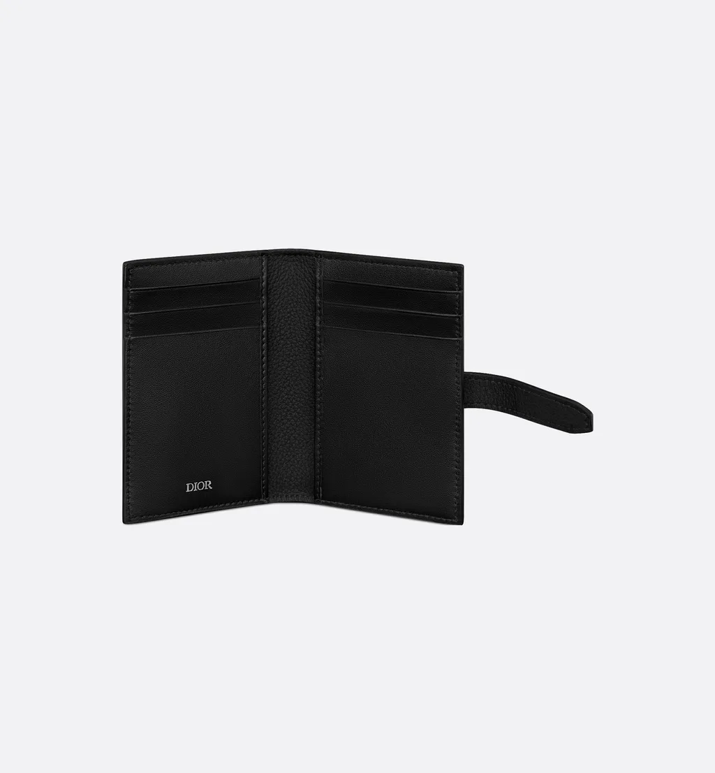 Dior Normandie Vertical Bifold Card Holder