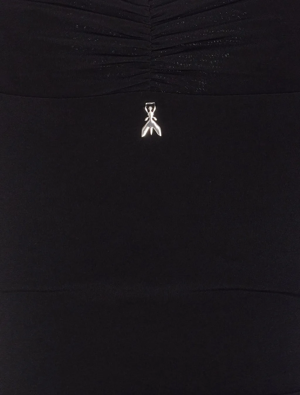 Patrizia Pepe Wide Neck Cropped Top