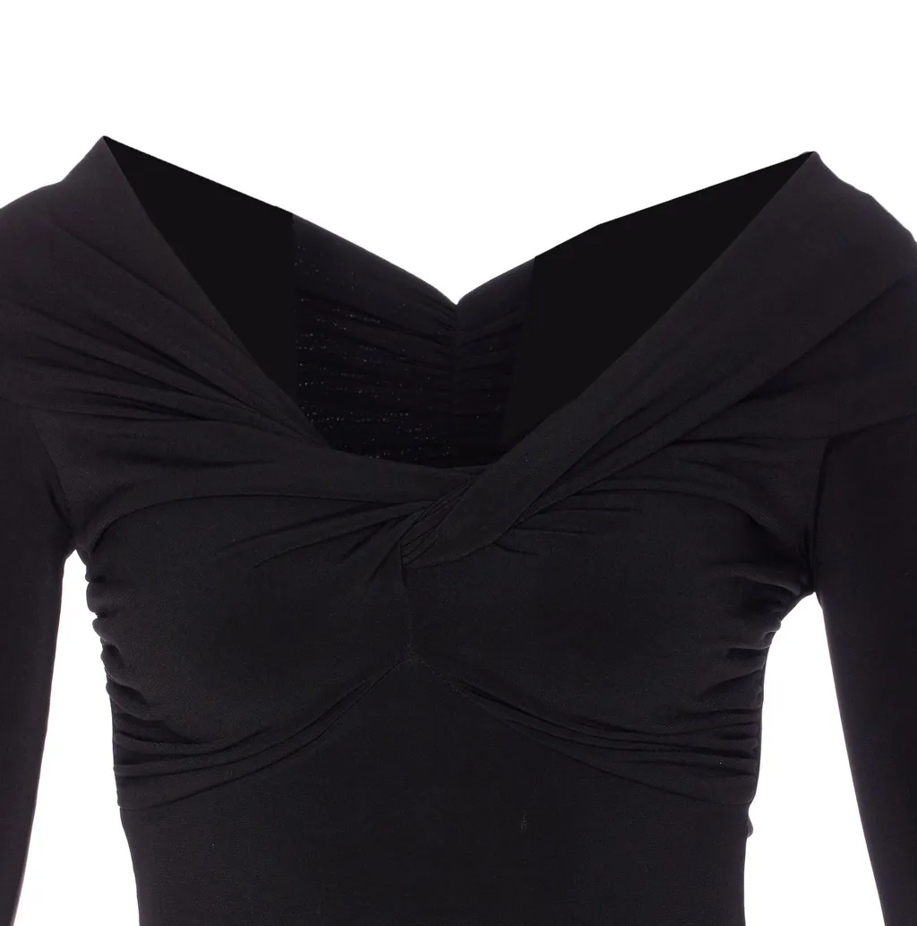 Patrizia Pepe Wide Neck Cropped Top