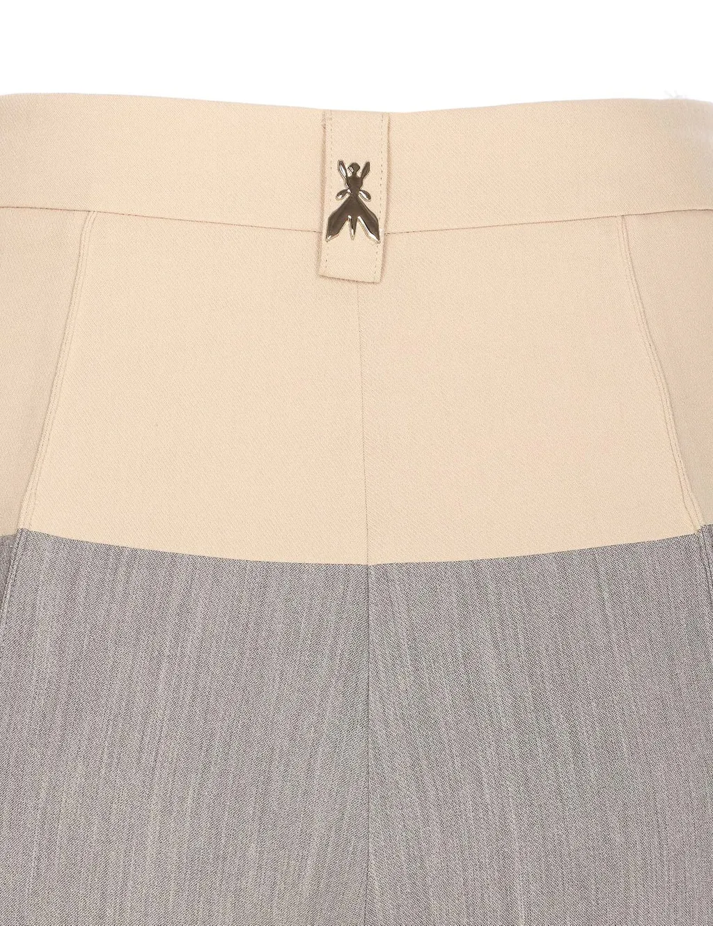 Patrizia Pepe Two-Tone Straight Pants
