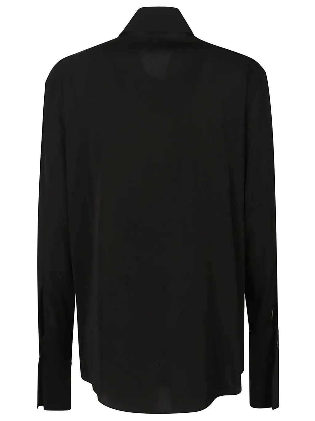 Patrizia Pepe Button-Up Long Sleeve Top