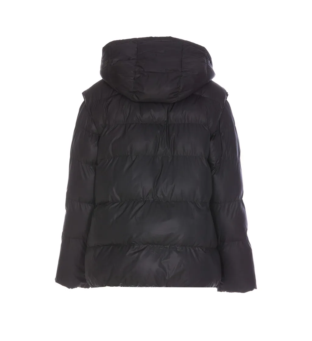 Patrizia Pepe Hooded Puffer Coat